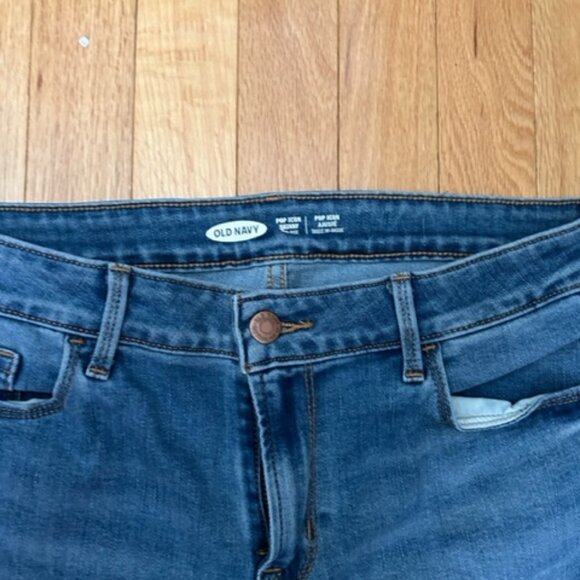 Old Navy, Mid-Rise Pop Icon Skinny, Size 10 Long, Blue - Picture 4 of 4